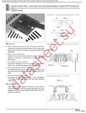 DF18E-50DP-0.4V(81) datasheet  